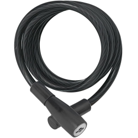 Coil Cable Lock3506K/120 BK